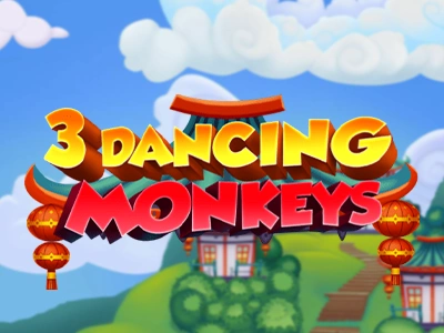 3 Dancing Monkeys Slot Logo
