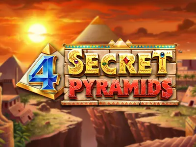 4 Secret Pyramids Slot Logo