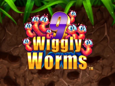 9 Wiggly Worms Slot Logo