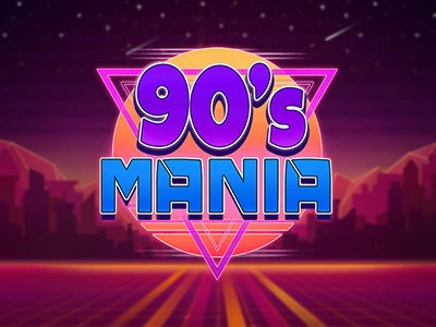 90's Mania Megaways Slot Logo