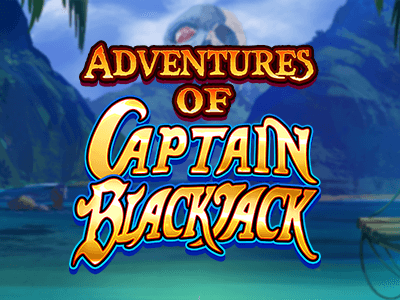 Adventures of Captain Blackjack Slot Logo