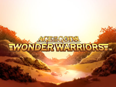 Age of the Gods: Wonder Warriors Slot Logo