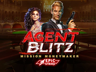 Agent Blitz: Mission Moneymaker Slot Logo
