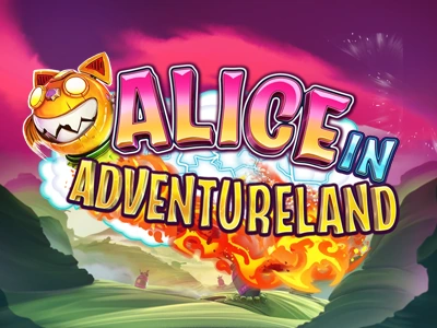 Alice in Adventureland Slot Logo