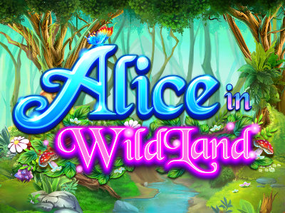 Alice in WildLand Slot Logo
