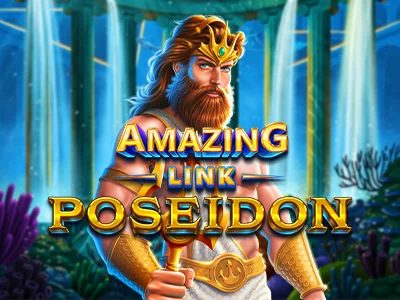 Amazing Link Poseidon Slot Logo