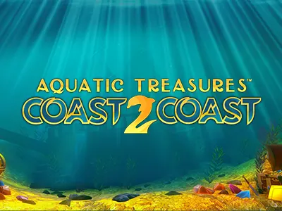 Aquatic Treasures: Coast 2 Coast Slot Logo