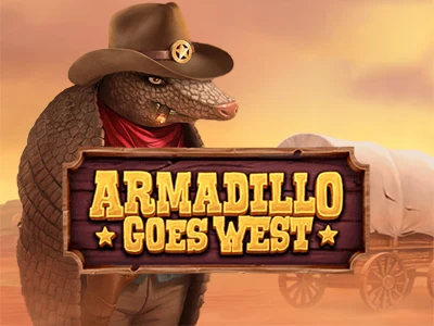 Armadillo Goes West Slot Logo
