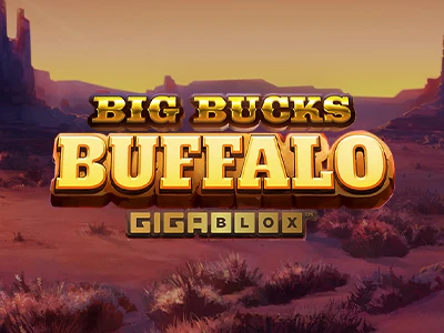 Big Bucks Buffalo Gigablox Slot Logo