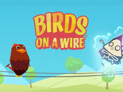 Birds on a Wire Slot Logo