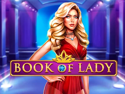 Book of Lady Slot Logo