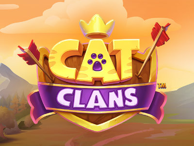 Cat Clans Slot Logo