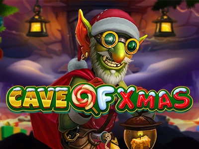 Cave of Xmas Slot Logo