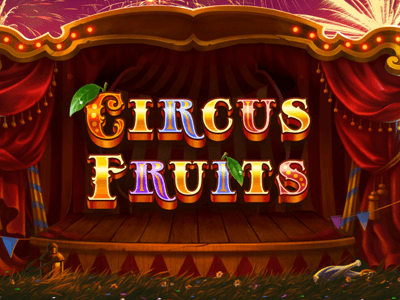 Circus Fruits Slot Logo