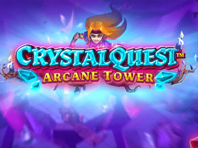 Crystal Quest: Arcane Tower Slot Logo