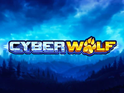 Cyber Wolf Slot Logo