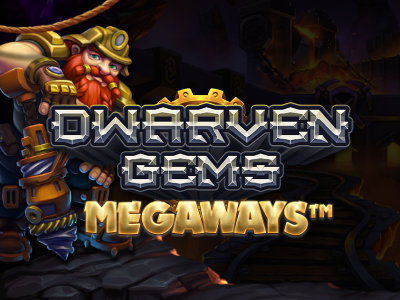 Dwarven Gems Megaways Slot Logo