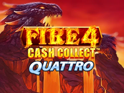 Fire 4: Cash Collect Quattro Slot Logo