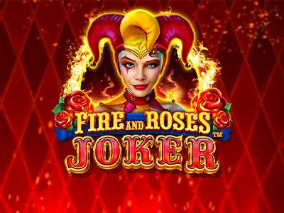 Fire and Roses Joker Slot Logo