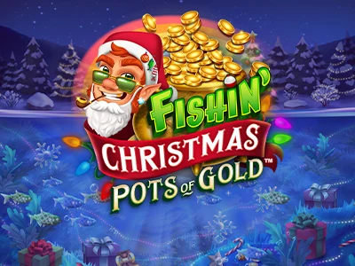 Fishin' Christmas Pots of Gold Slot Logo