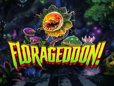 Florageddon! Slot Logo