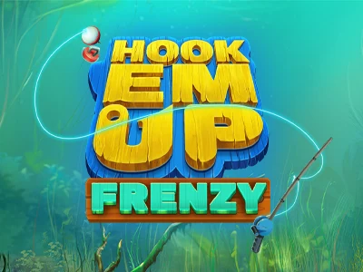 Hook 'Em Up Frenzy Slot Logo