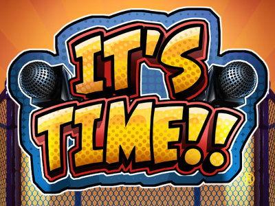 It's Time!! Slot Logo
