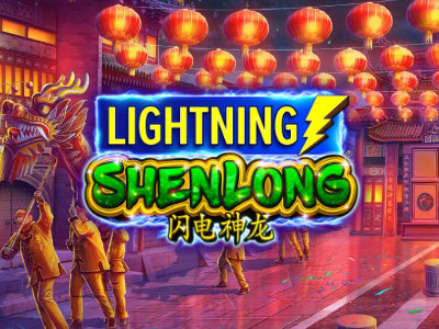Lightning Shenlong Slot Logo
