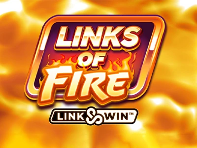 Links of Fire Slot Logo