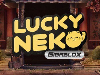 Lucky Neko Gigablox Slot Logo