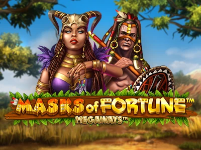 Masks of Fortune Megaways Slot Logo