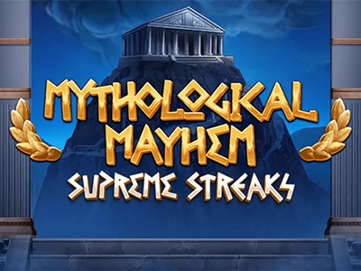 Mythological Mayhem Supreme Streaks Slot Logo