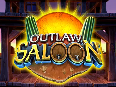 Outlaw Saloon Slot Logo