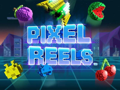Pixel Reels Slot Logo