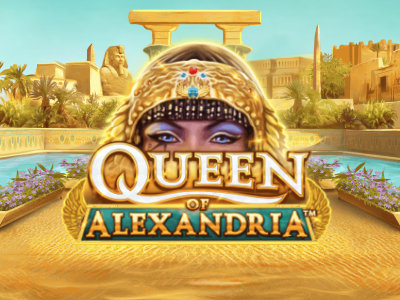 Queen of Alexandria Slot Logo