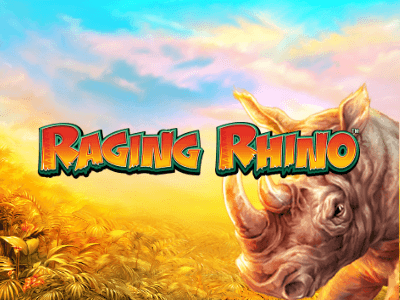 Raging Rhino Slot Logo