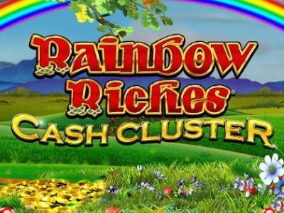 Rainbow Riches Cash Cluster Slot Logo