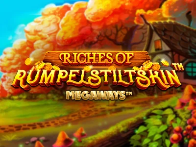 Riches of Rumpelstiltskin Megaways Slot Logo