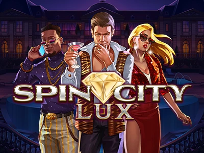 Royal League Spin City Lux Slot Logo