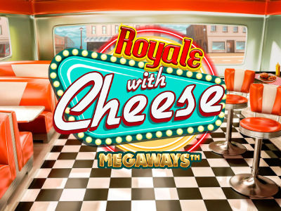 Royale with Cheese Megaways Slot Logo