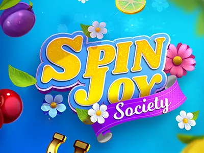 SpinJoy Society Slot Logo