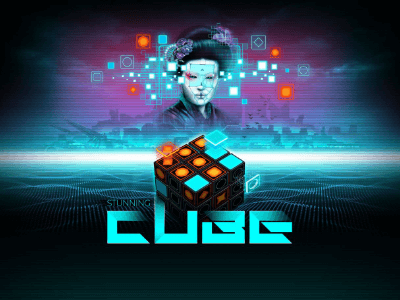 Stunning Cube Slot Logo