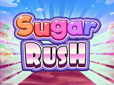 Sugar Rush Slot Logo