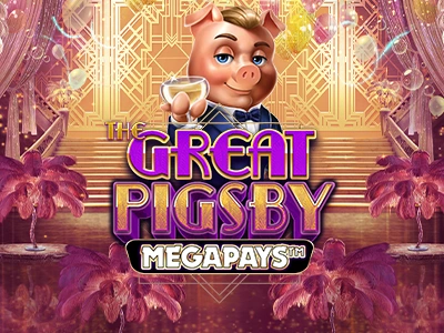 The Great Pigsby Megapays Slot Logo