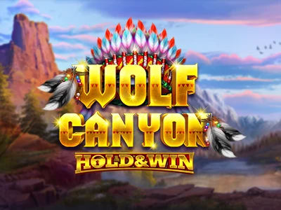 Wolf Canyon: Hold & Win Slot Logo