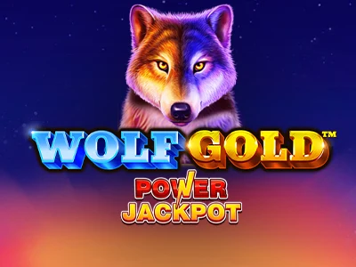 Wolf Gold Power Jackpot Slot Logo