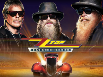 ZZ Top Roadside Riches Slot Logo