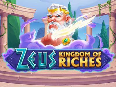Zeus Kingdom of Riches Slot Logo