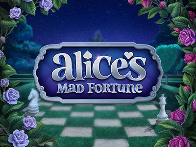 Alice's Mad Fortune Slot Logo