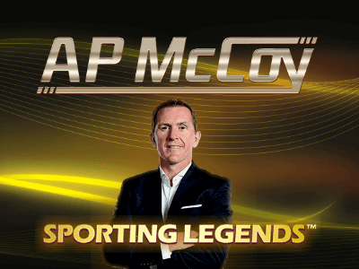 AP McCoy Sporting Legends Slot Logo